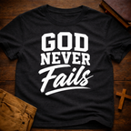 God Never Fails T-Shirt