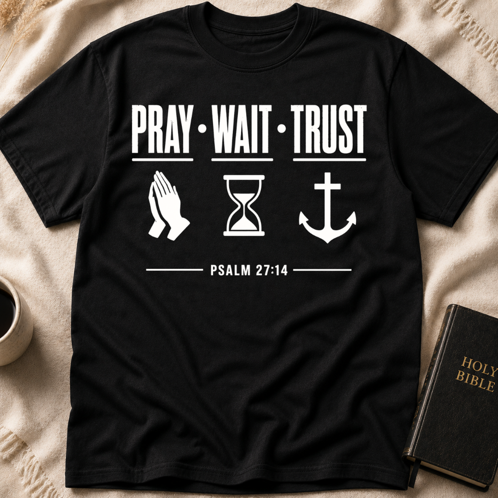 Pray Wait Trust T-Shirt