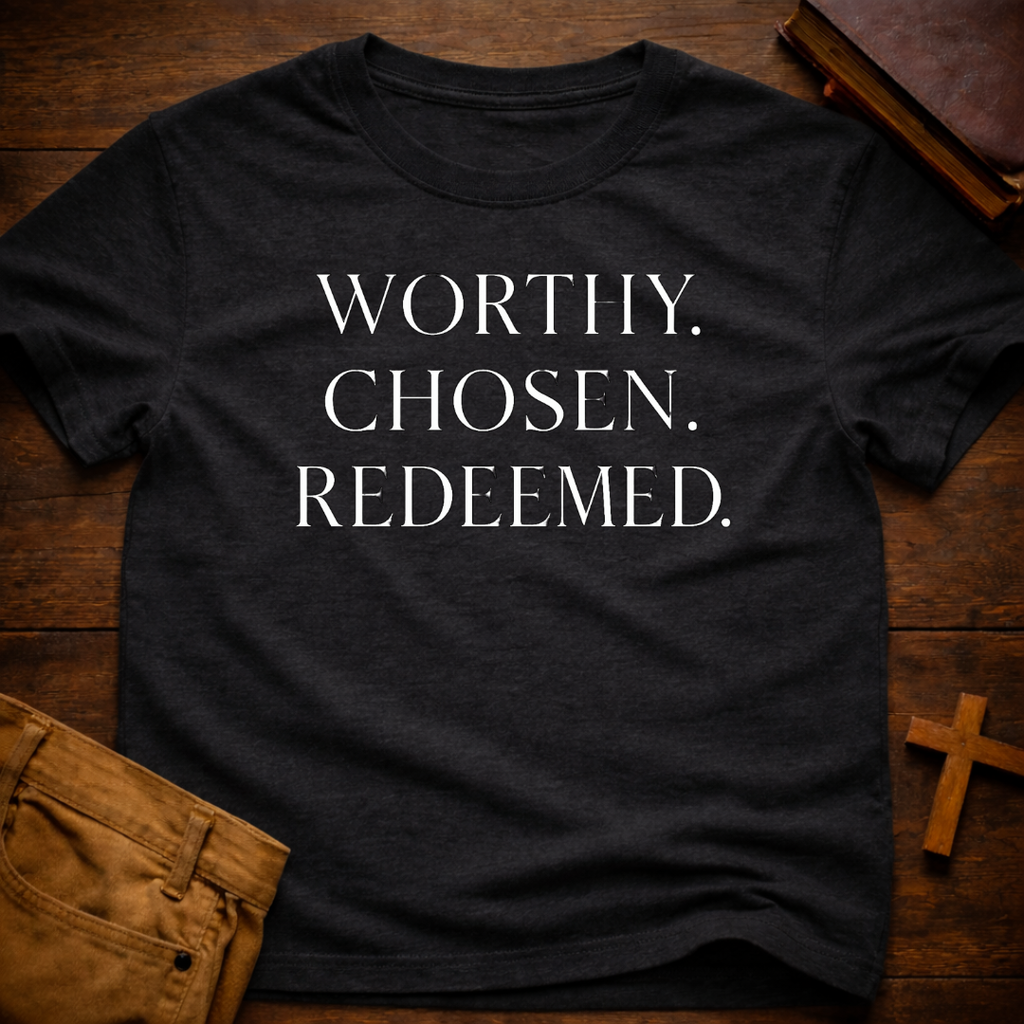 Worthy Chosen Redeemed T-Shirt
