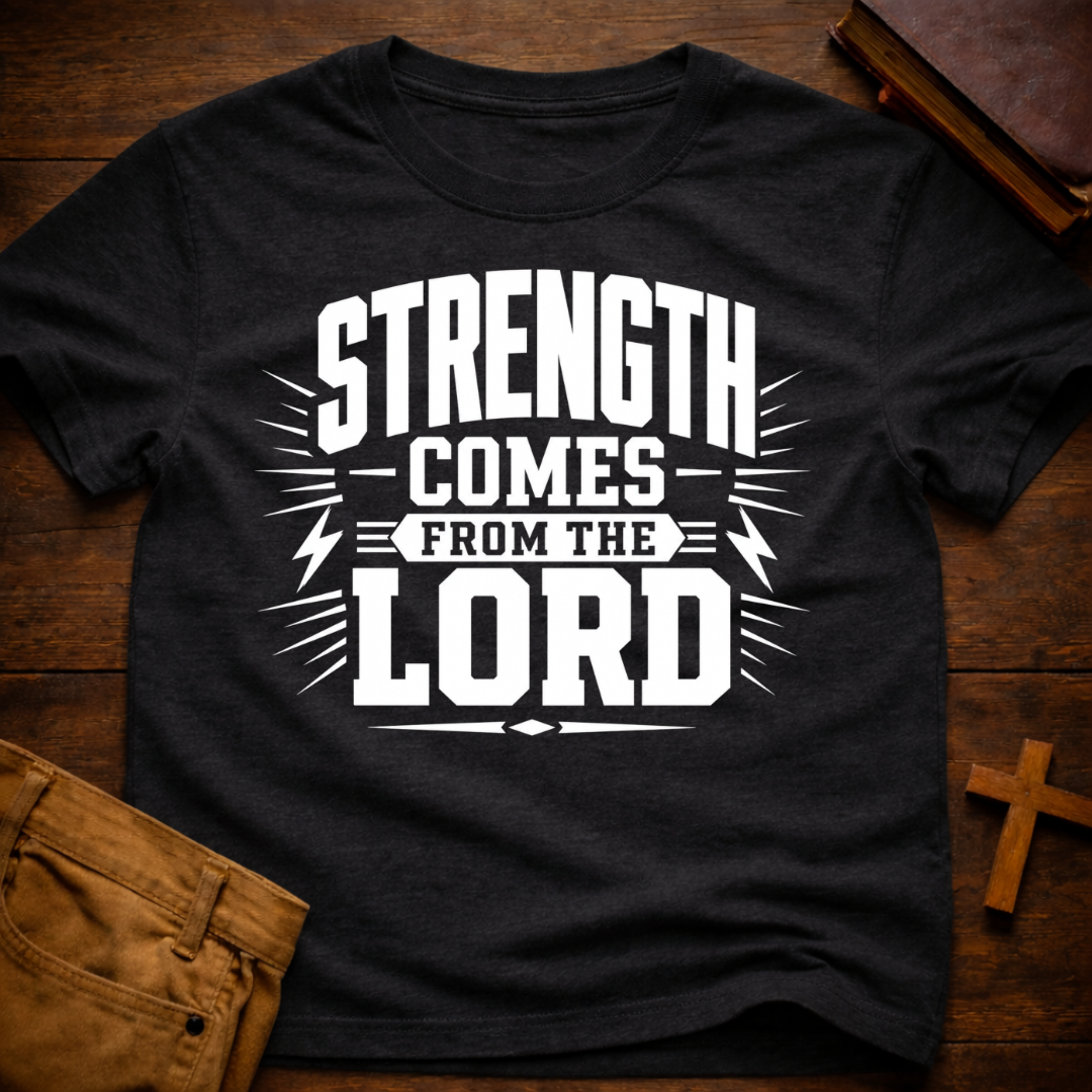Strength Comes From The Lord T-Shirt