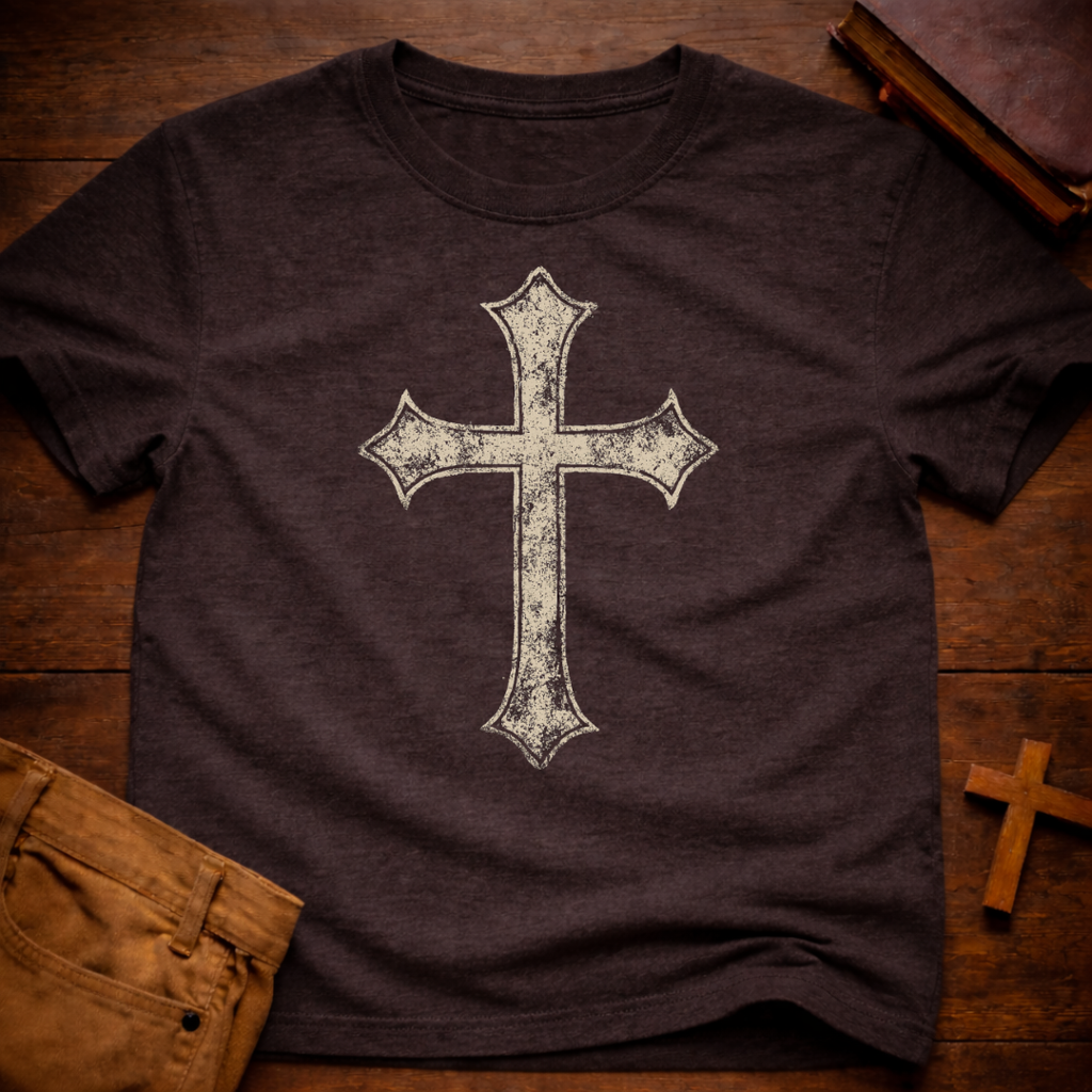 Worn Cross T-Shirt