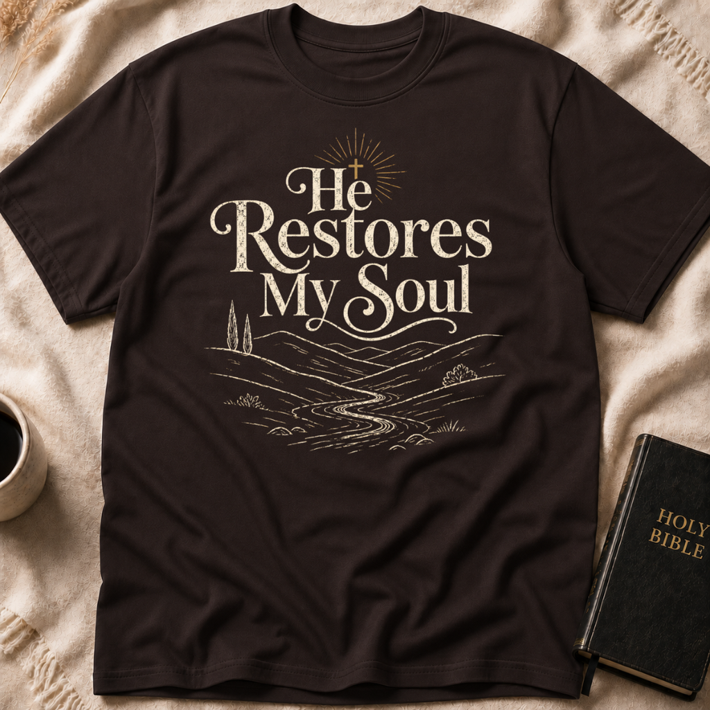 He Restores My Soul T-Shirt