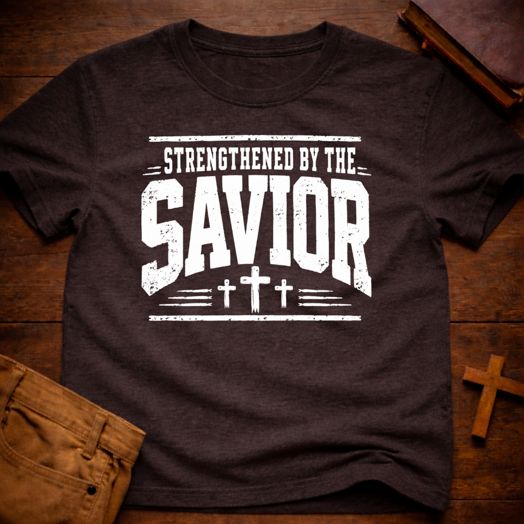 Strengthened By The Savior T-Shirt