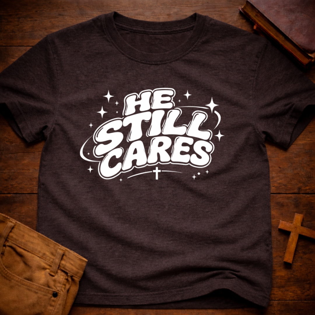 He Still Cares T-Shirt