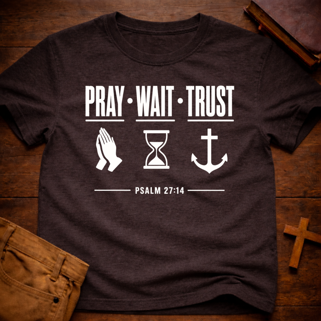 Pray Wait Trust T-Shirt