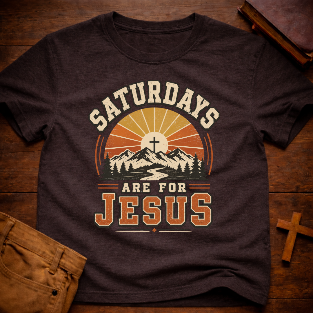Saturdays Are for Jesus T-Shirt