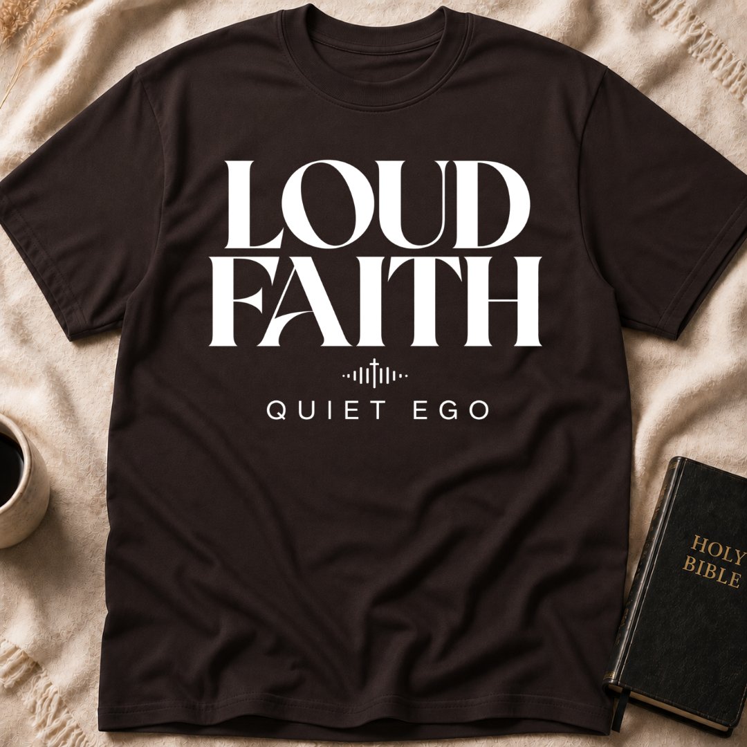 Loud faith, quiet ego T-Shirt