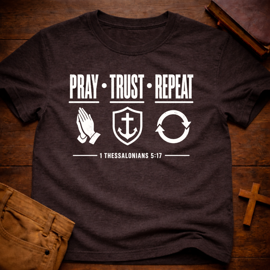 Pray Trust Repeat T-Shirt