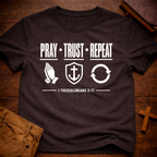 Pray Trust Repeat T-Shirt