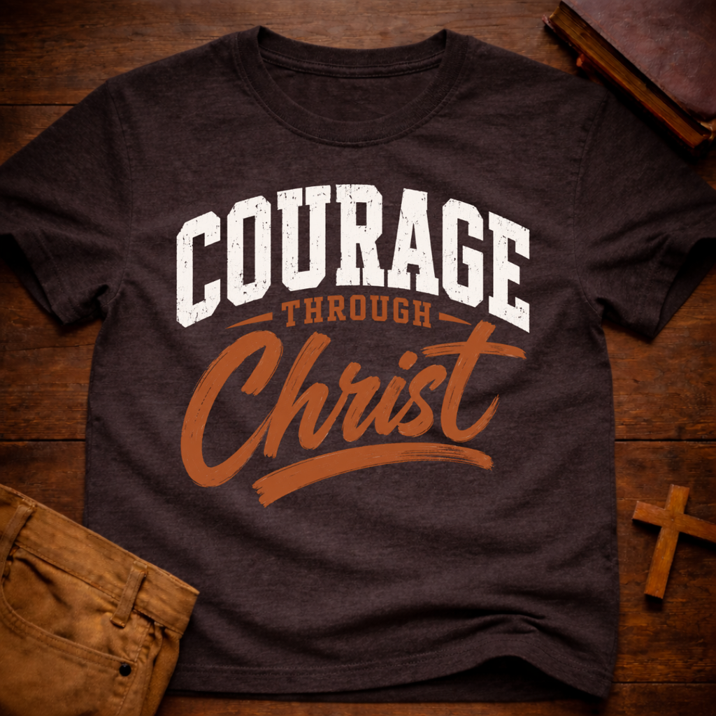 Courage Through Christ T-Shirt