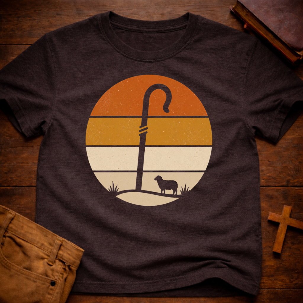 Shepherd Staff Sunset T-Shirt