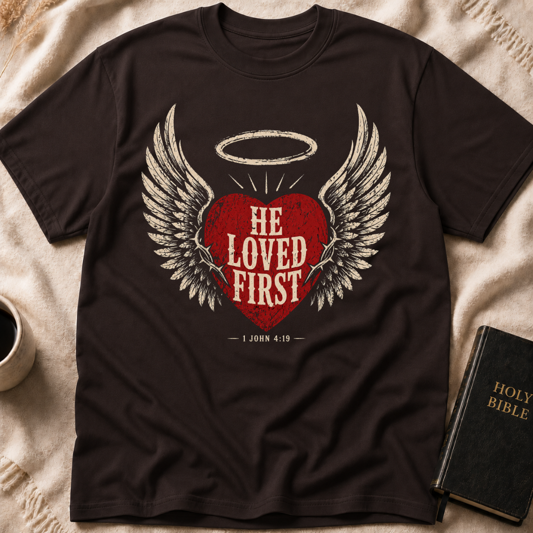 He Loved First T-Shirt