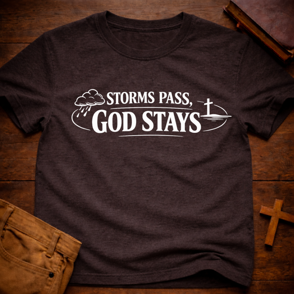 Storms pass, God stays T-Shirt