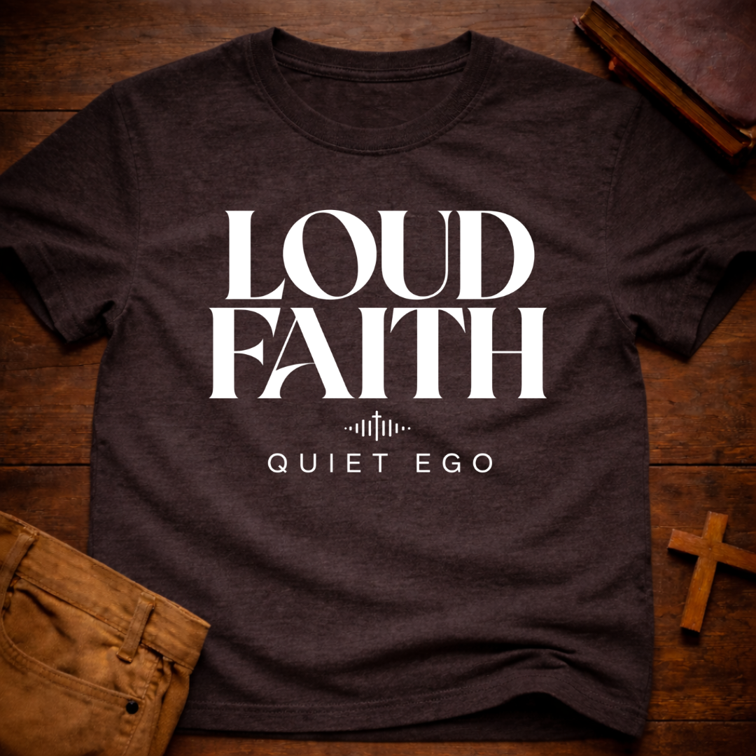 Loud faith, quiet ego T-Shirt