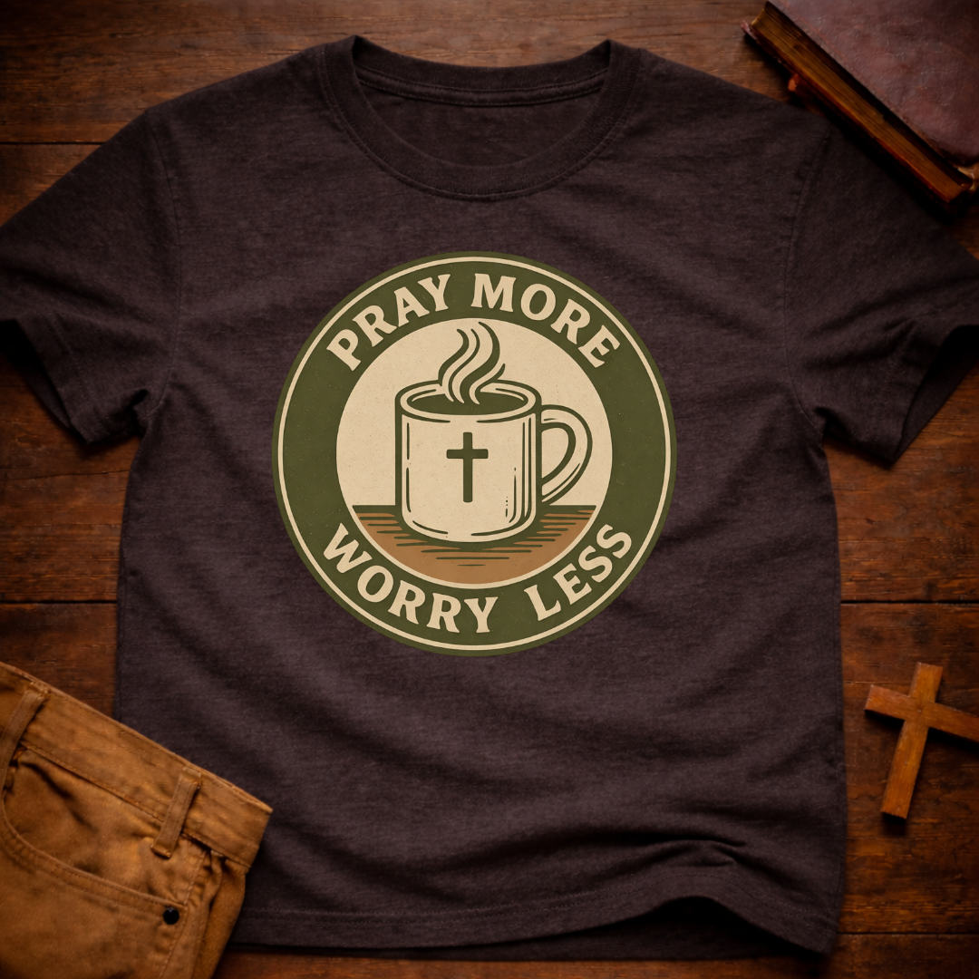 Pray More Worry Less T-Shirt