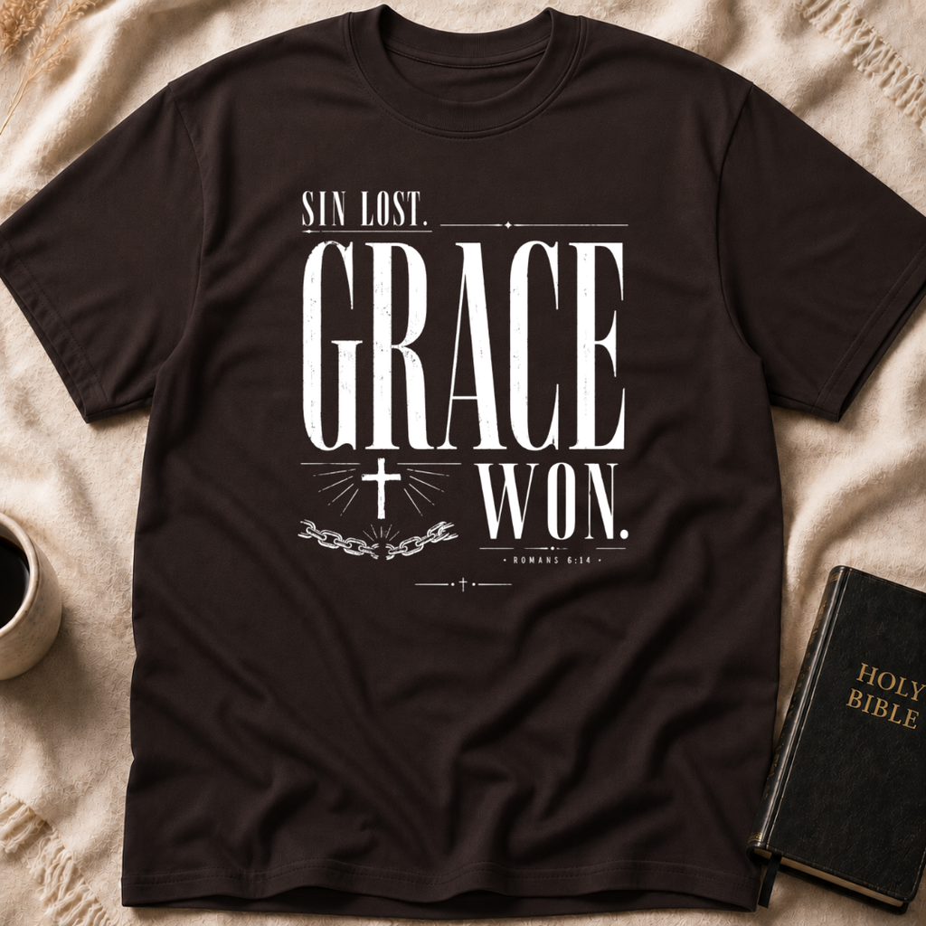 Sin Lost. Grace Won T-Shirt