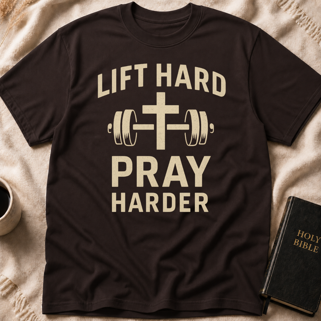 Lift Hard Pray Harder T-Shirt