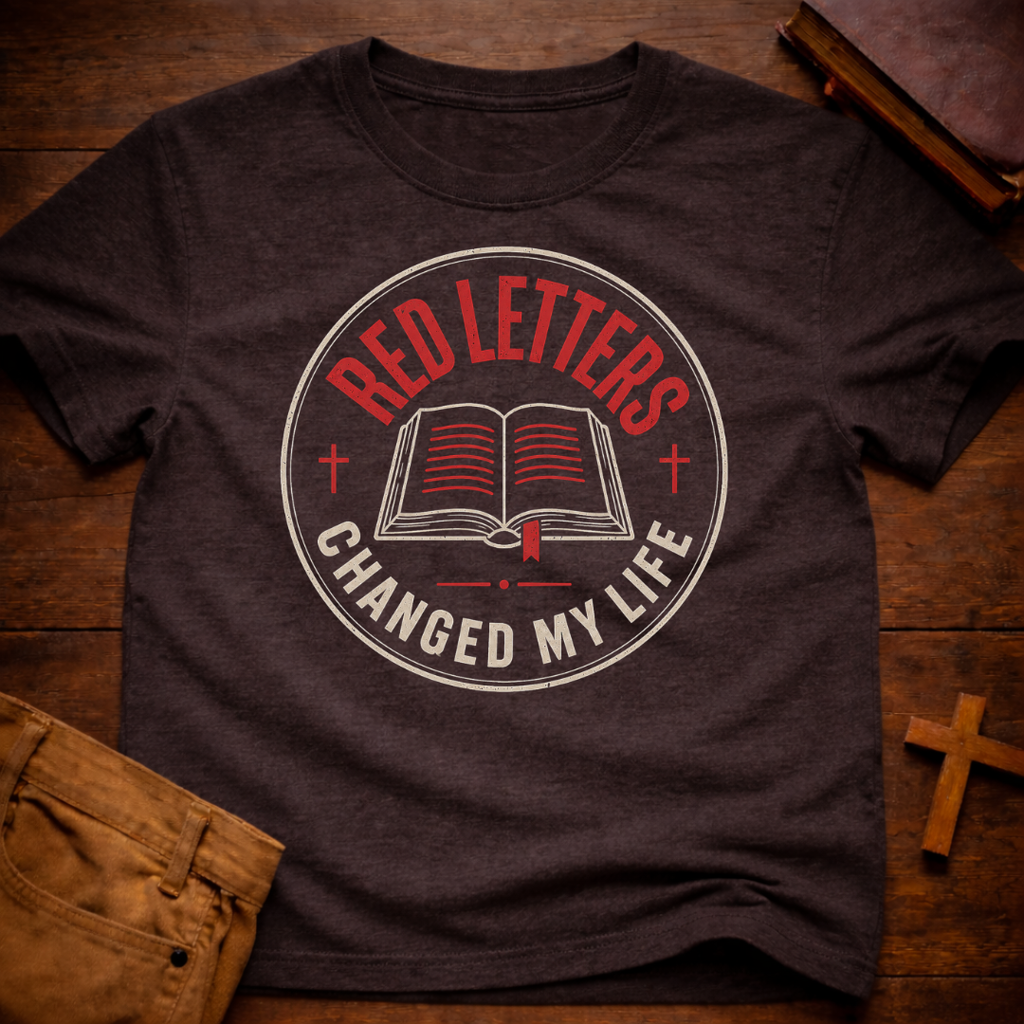 Red Letters Changed My Life T-Shirt