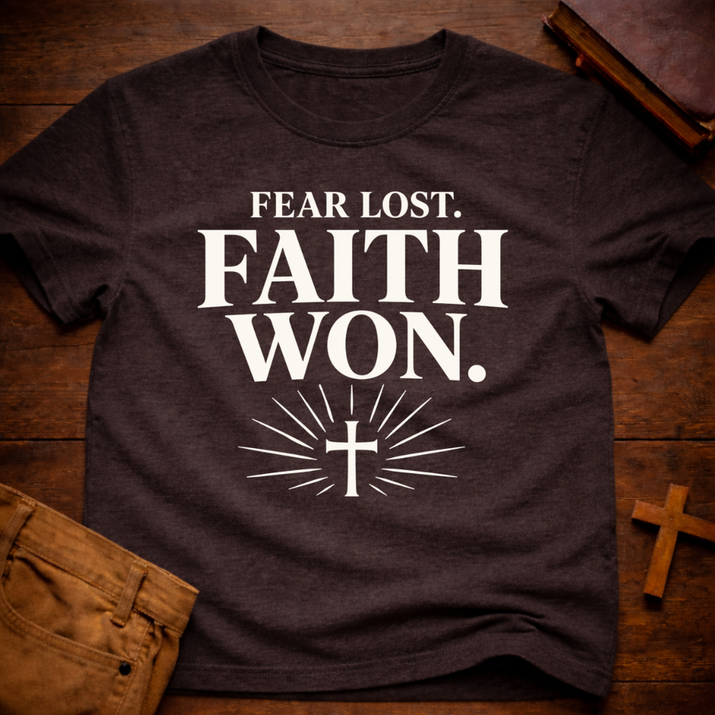 Fear Lost. Faith Won T-Shirt