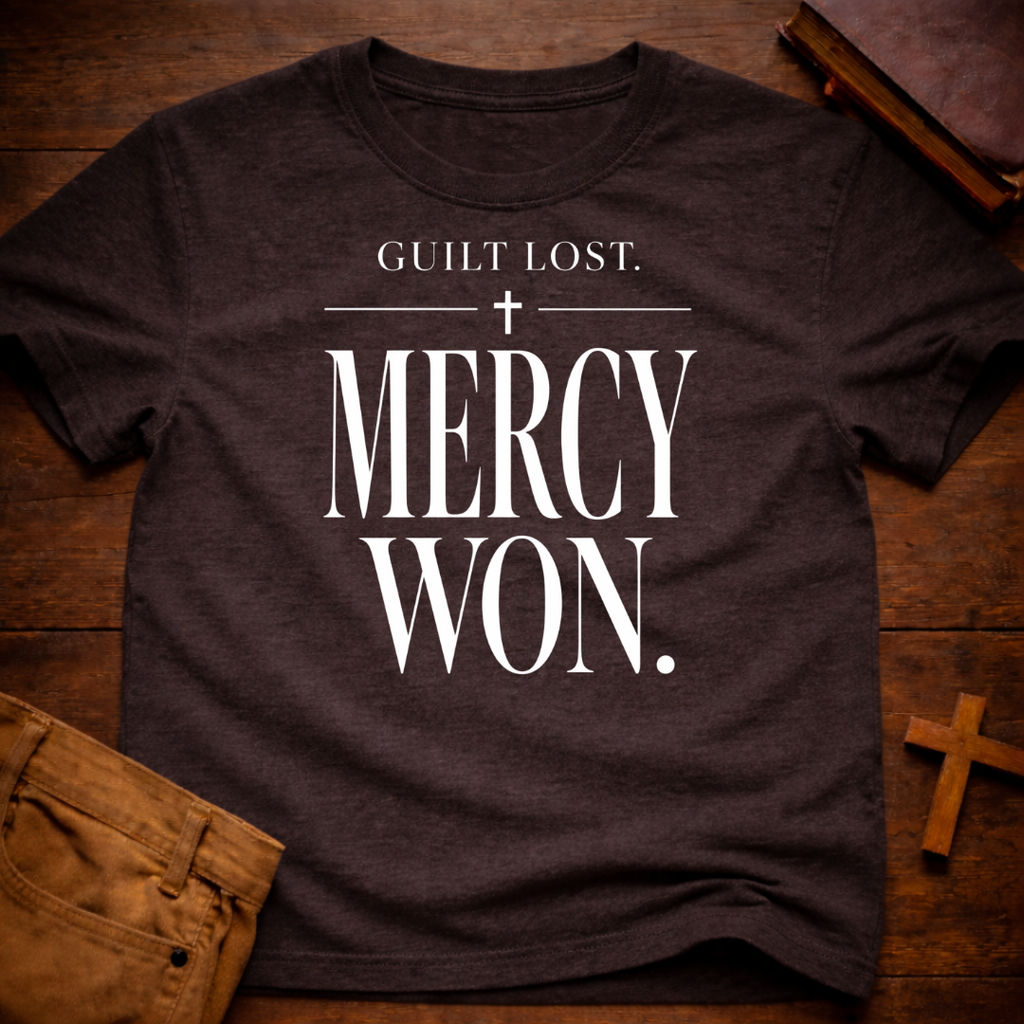 Guilt Lost. Mercy Won T-Shirt