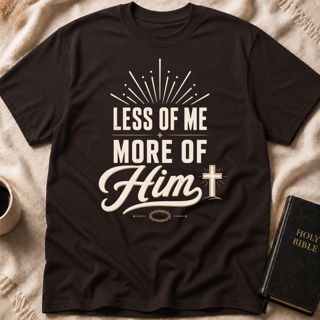 Less of Me More of Him T-Shirt