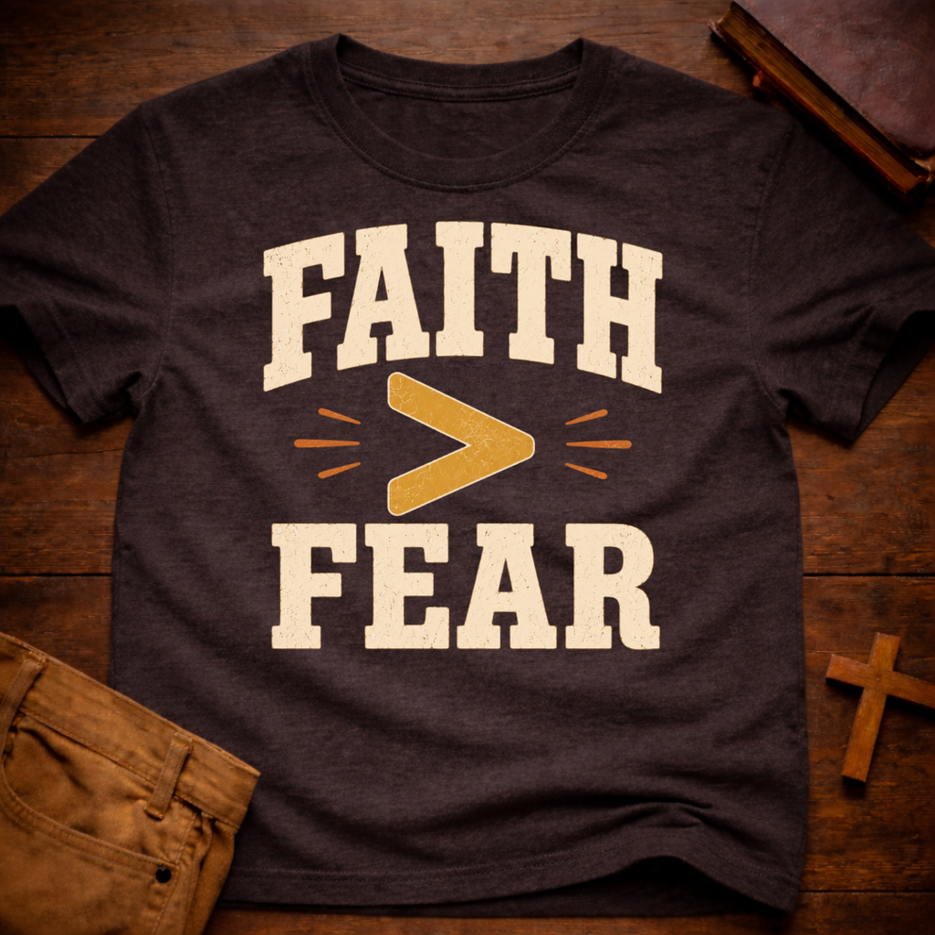 Faith > Fear T-Shirt