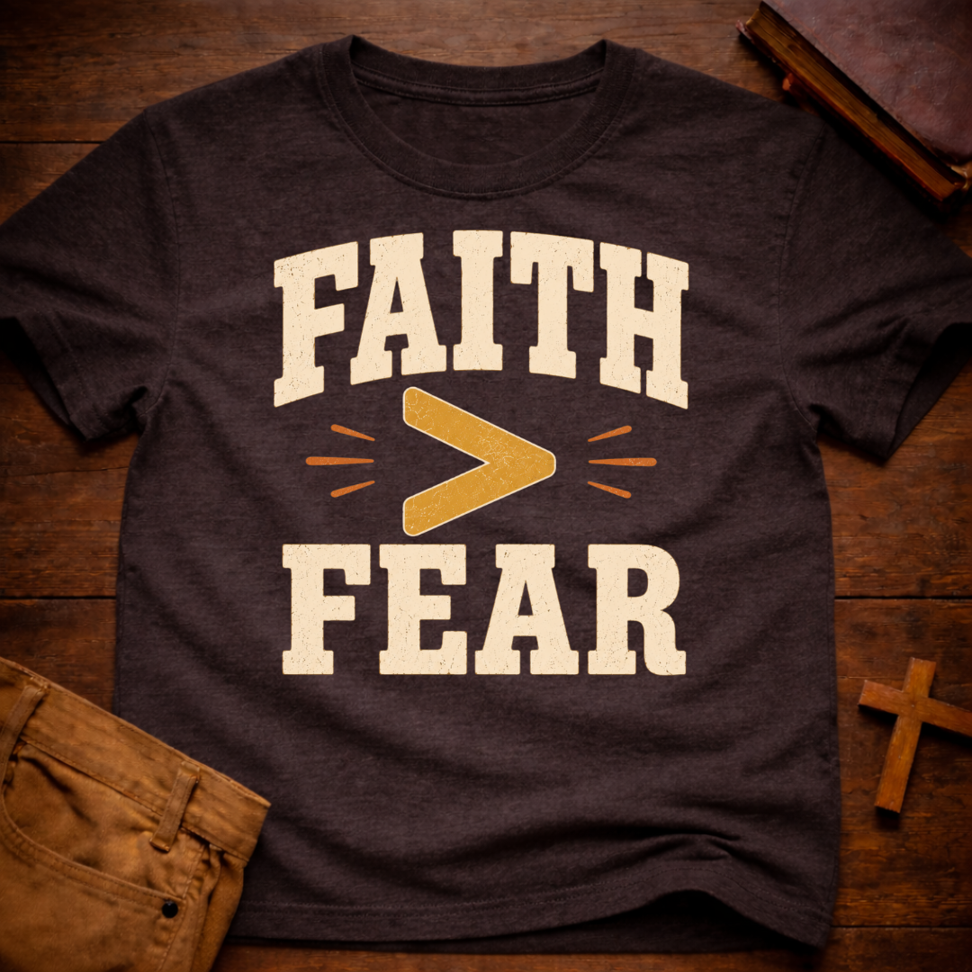 Faith > Fear T-Shirt