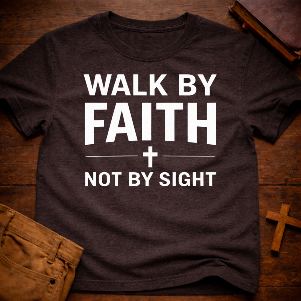 Walk by Faith Not by Sight T-Shirt