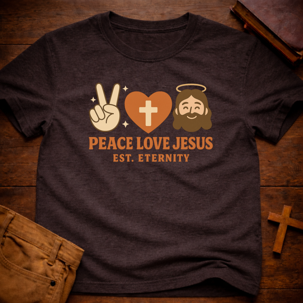Peace Love Jesus T-Shirt