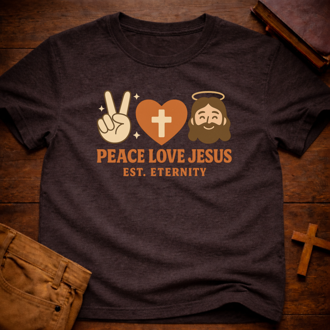 Peace Love Jesus T-Shirt