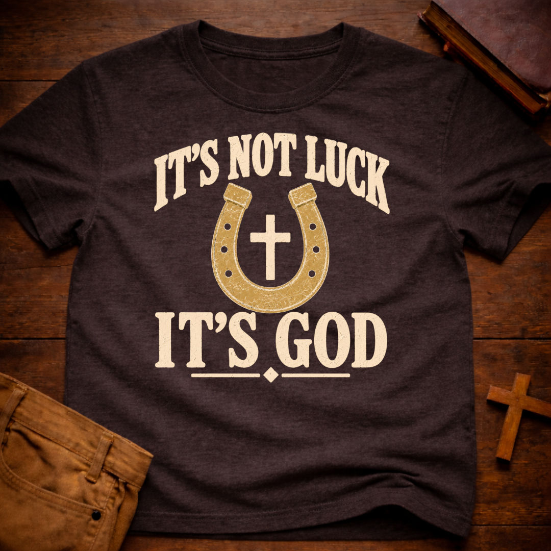 IT'S NOT LUCK IT'S GOD T-Shirt
