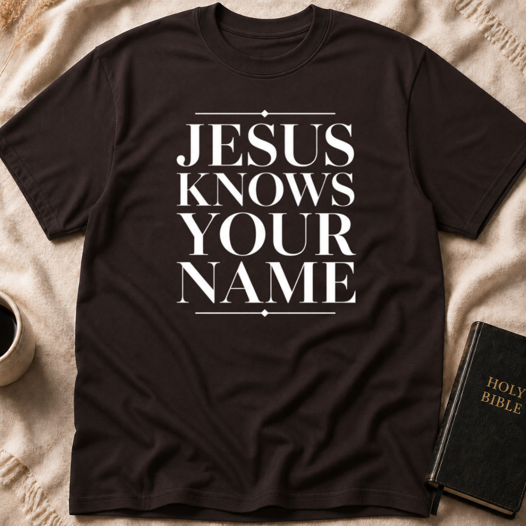 Jesus Knows Your Name T-Shirt