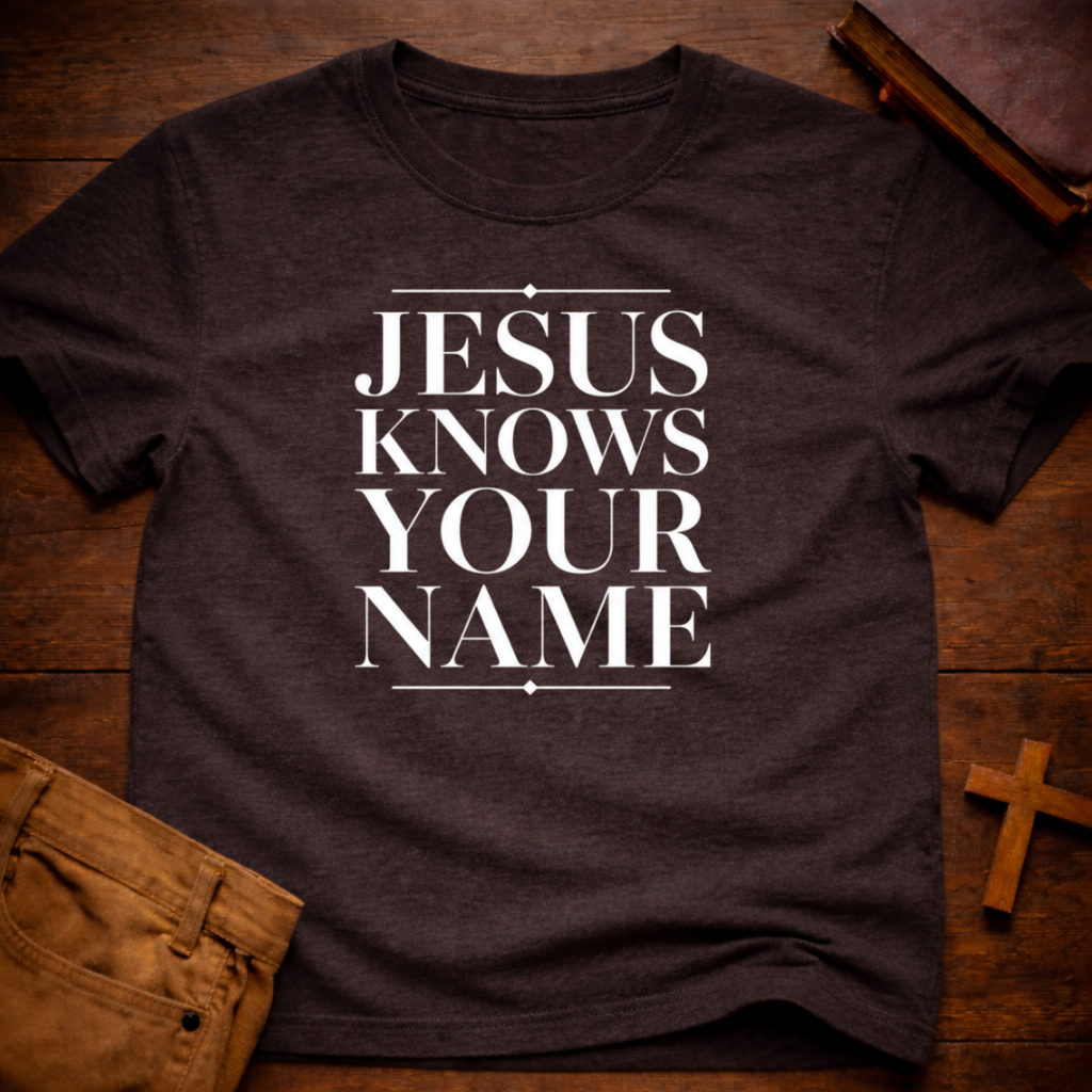 Jesus Knows Your Name T-Shirt