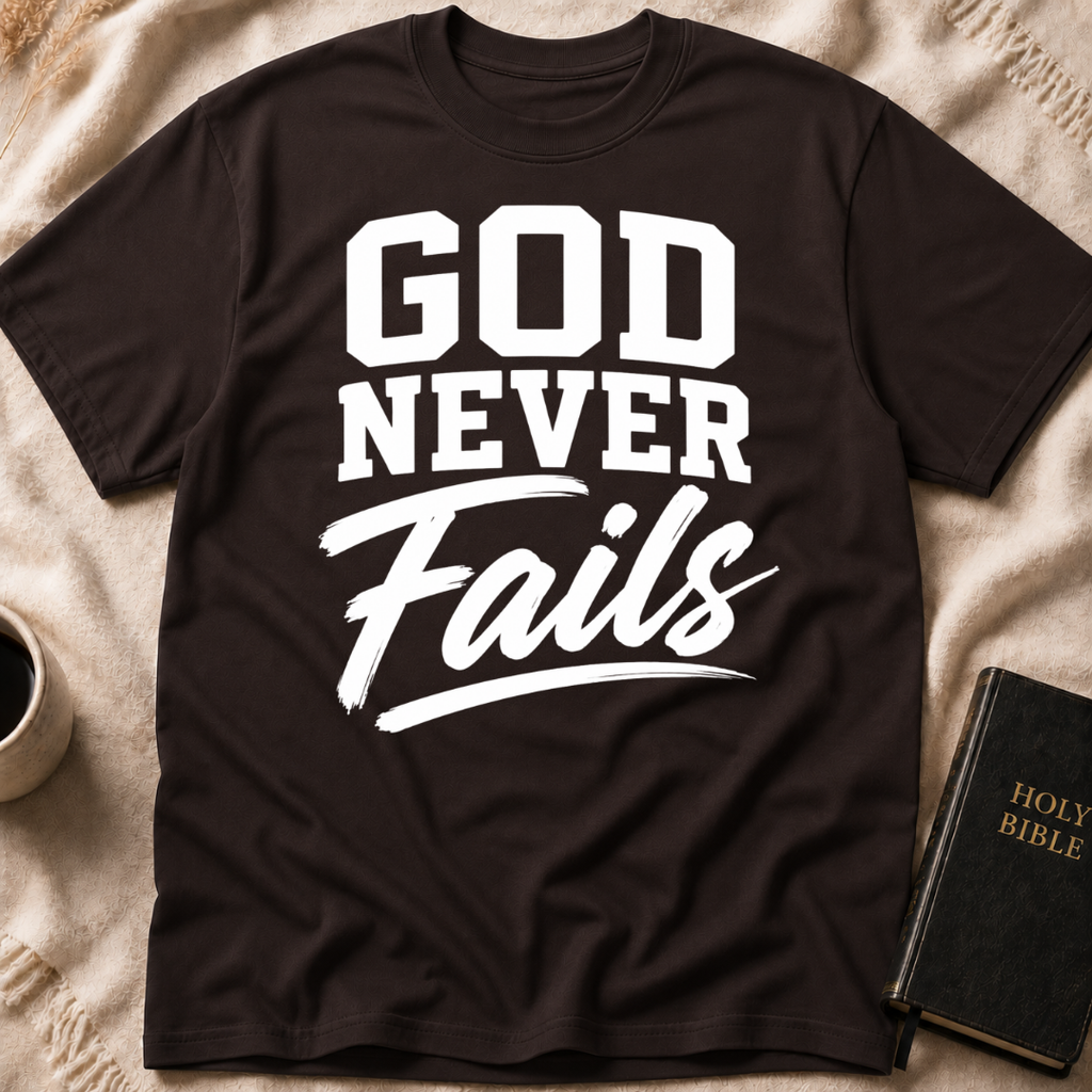 God Never Fails T-Shirt