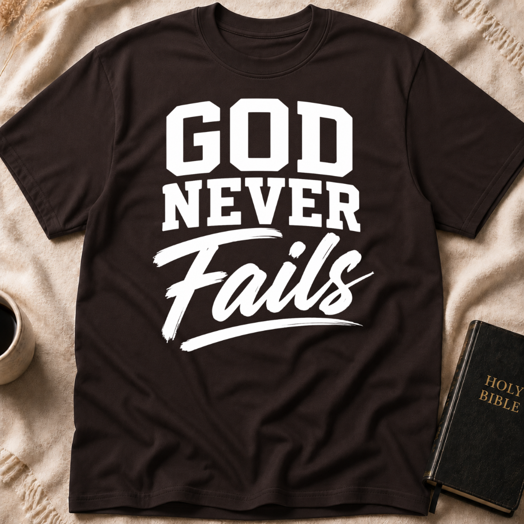 God Never Fails T-Shirt