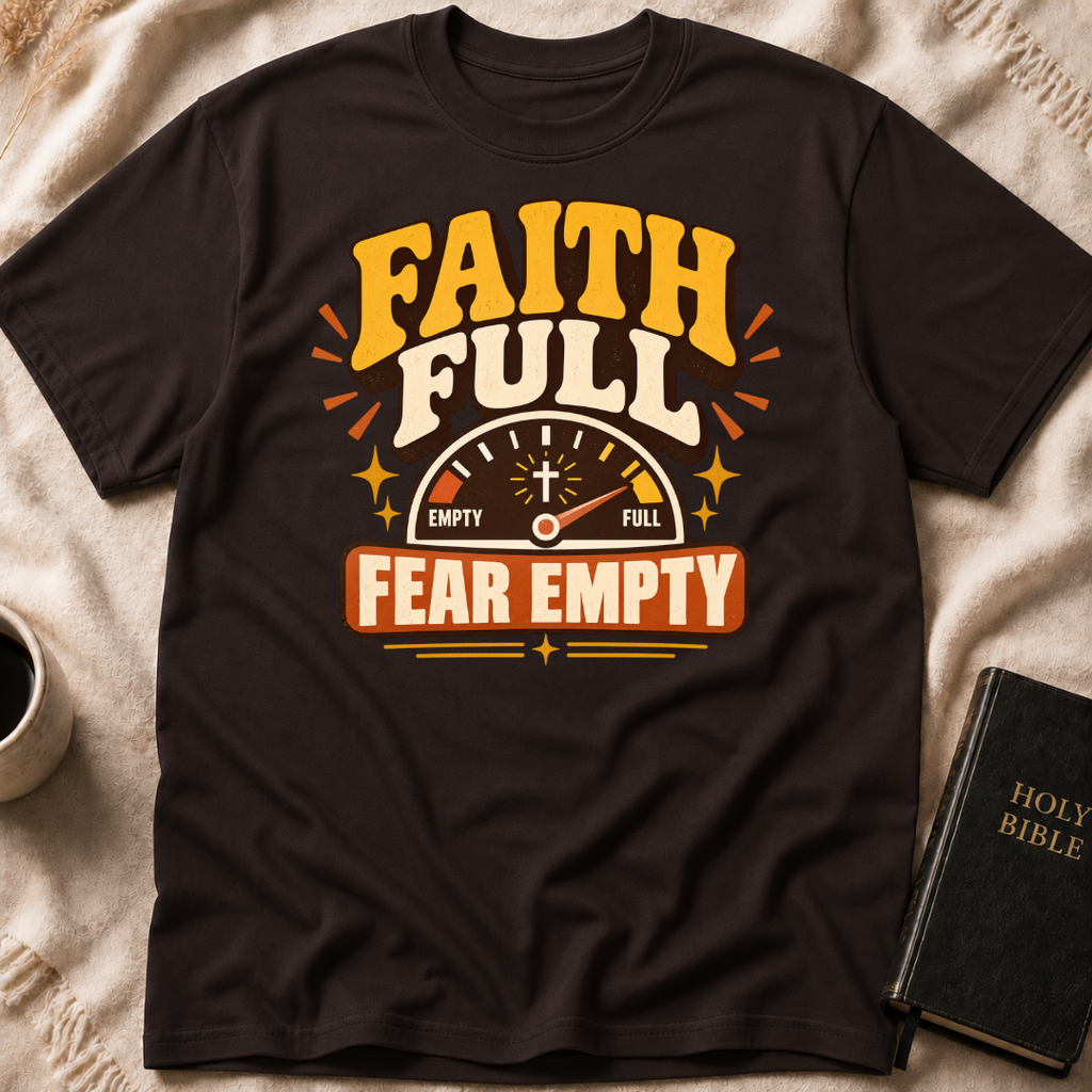 Faith Full, Fear Empty T-Shirt