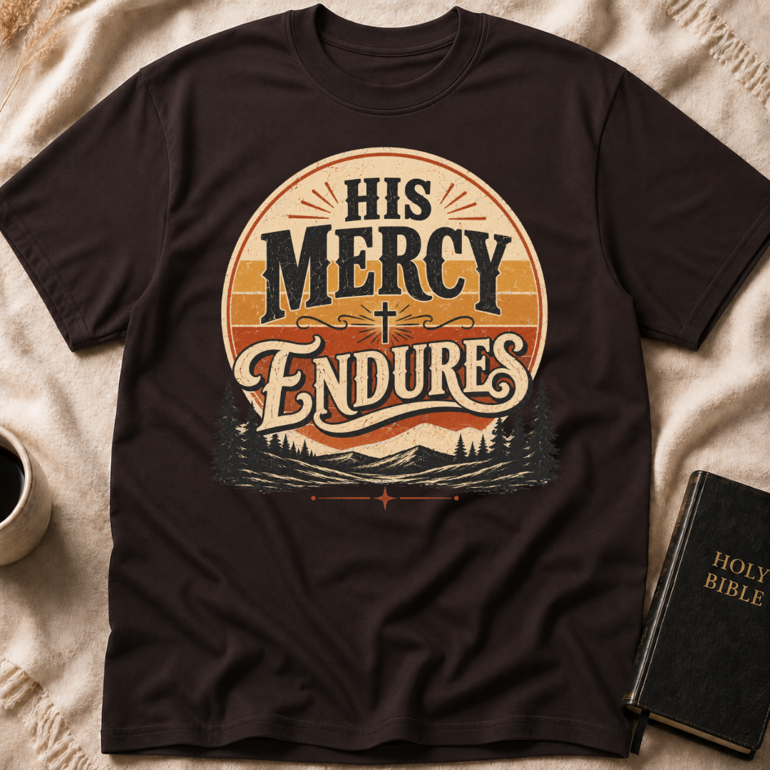 His Mercy Endures T-Shirt