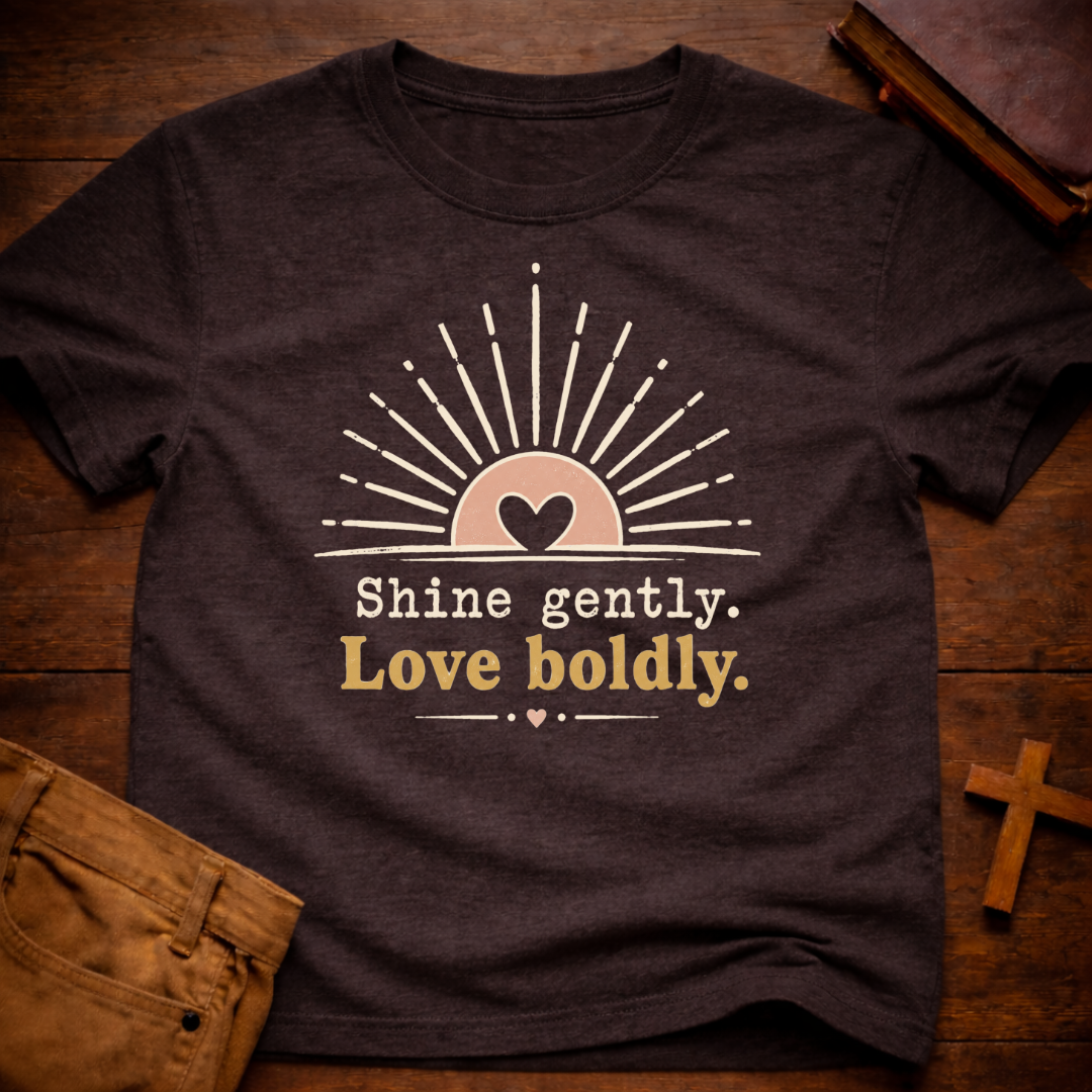 Shine Gently Love Boldly T-Shirt