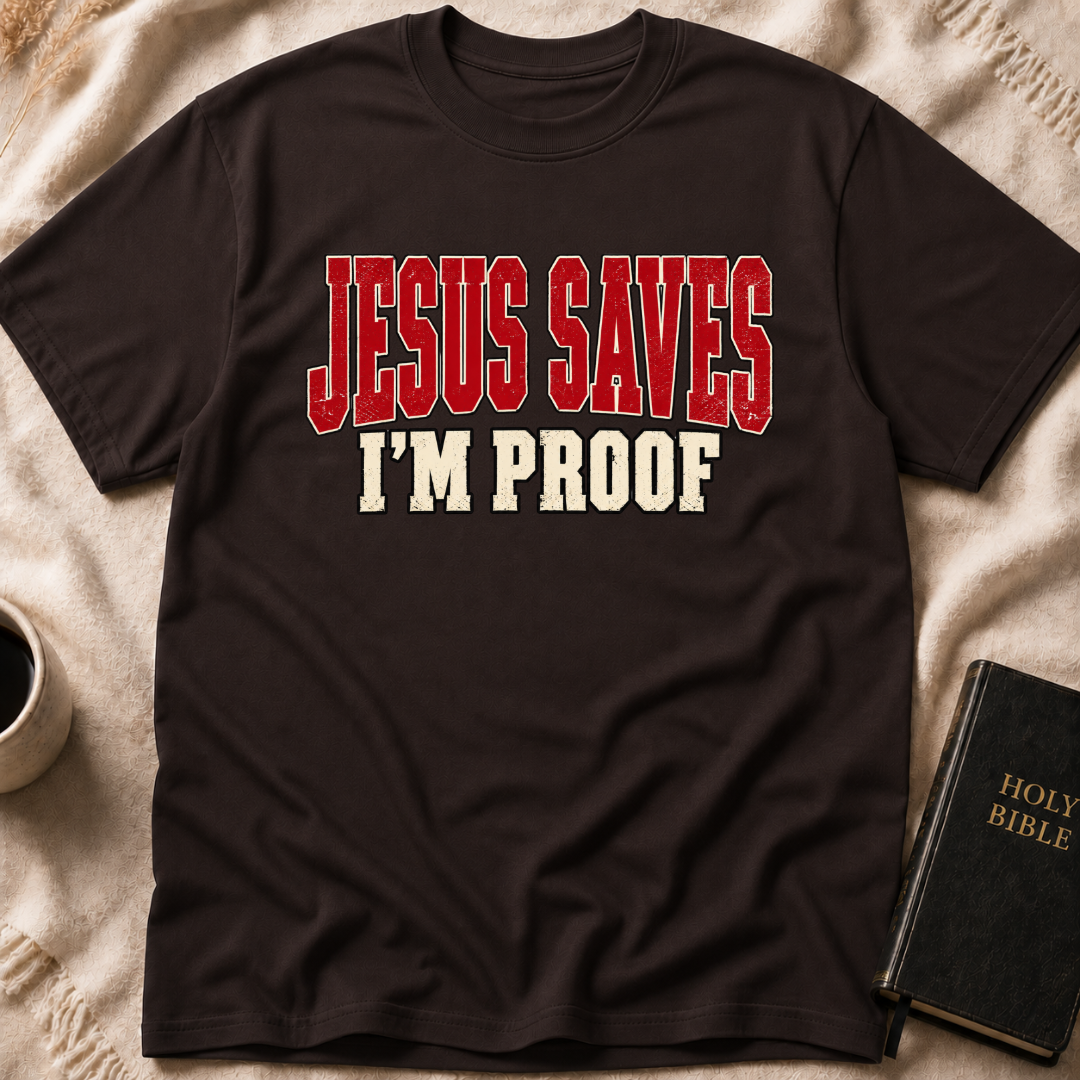 Jesus Saves I'm Proof T-Shirt