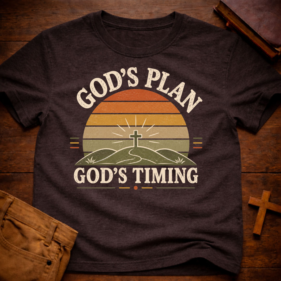 God's Plan God's Timing T-Shirt