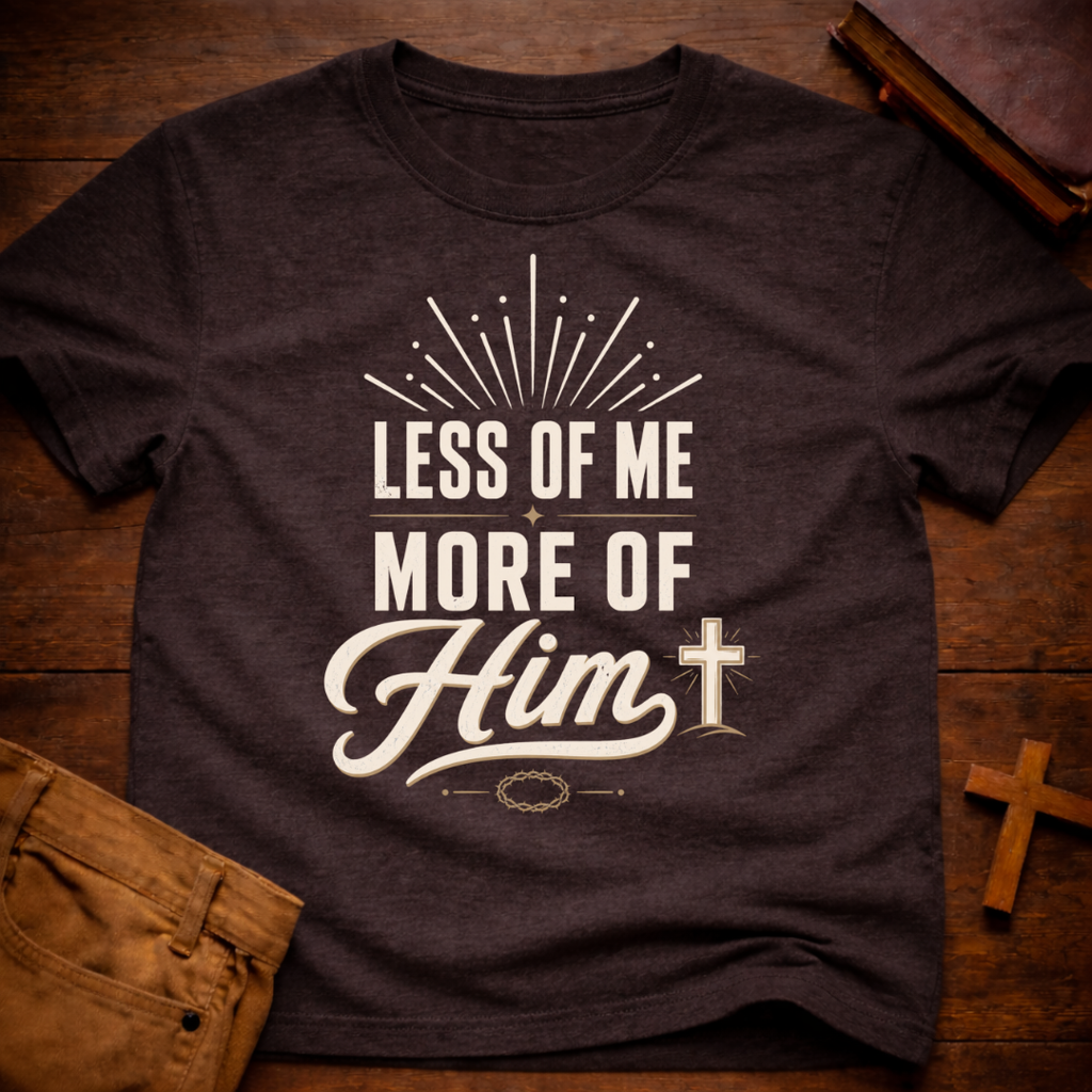 Less of Me More of Him T-Shirt