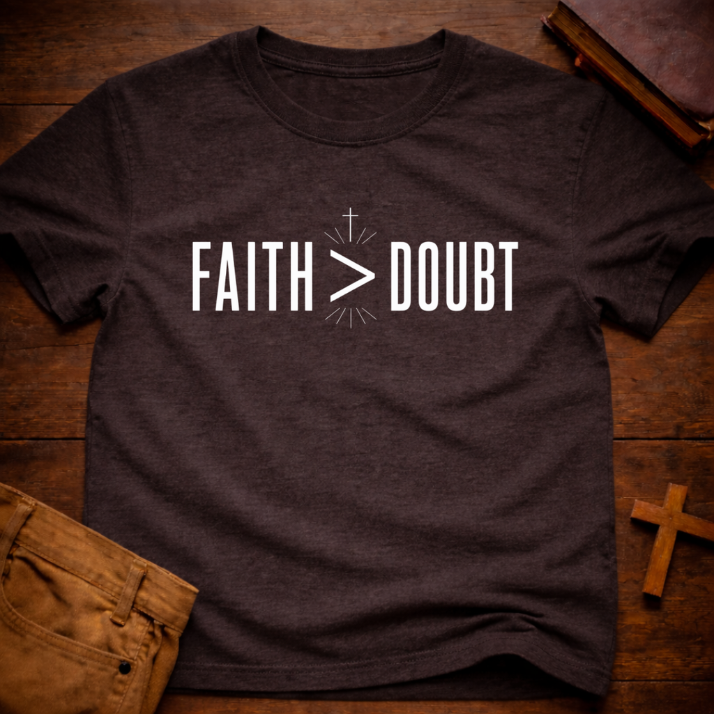 Faith > Doubt T-Shirt