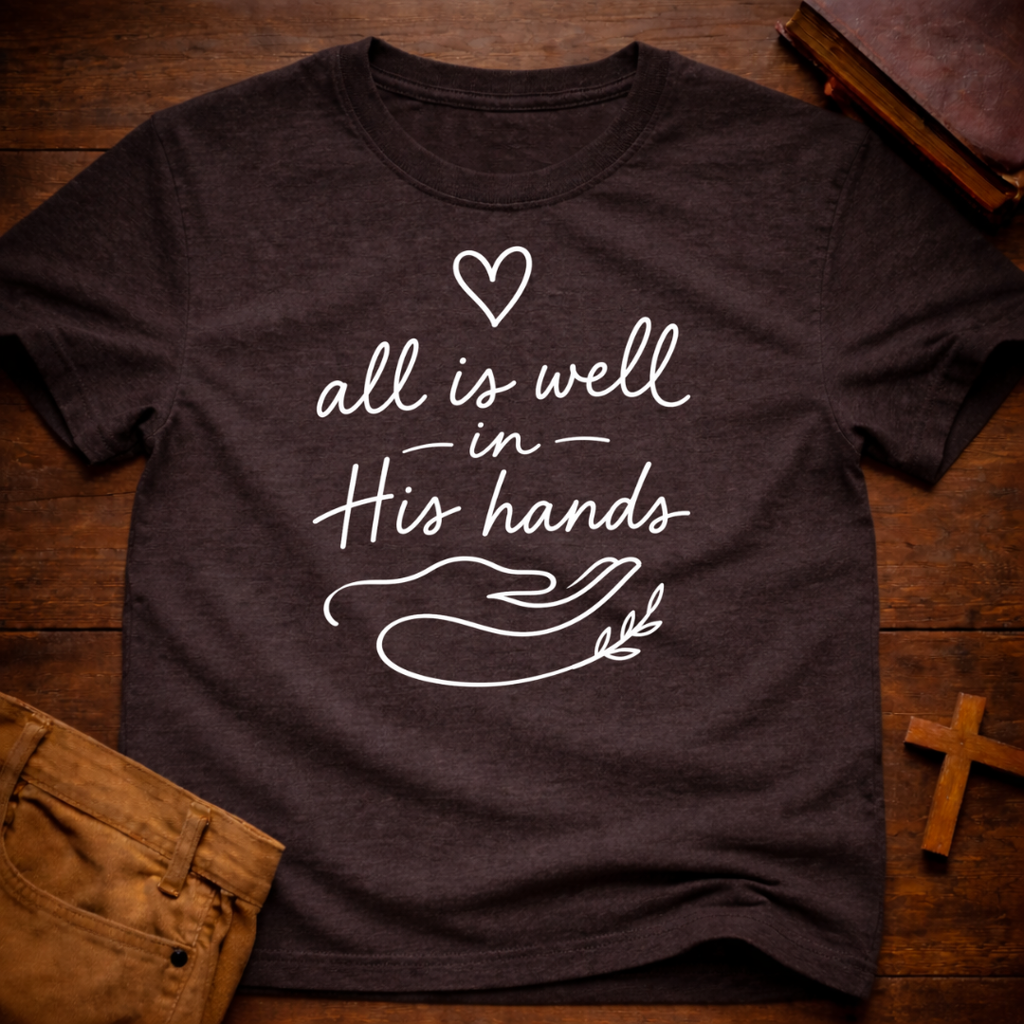 all is well in His hands T-Shirt
