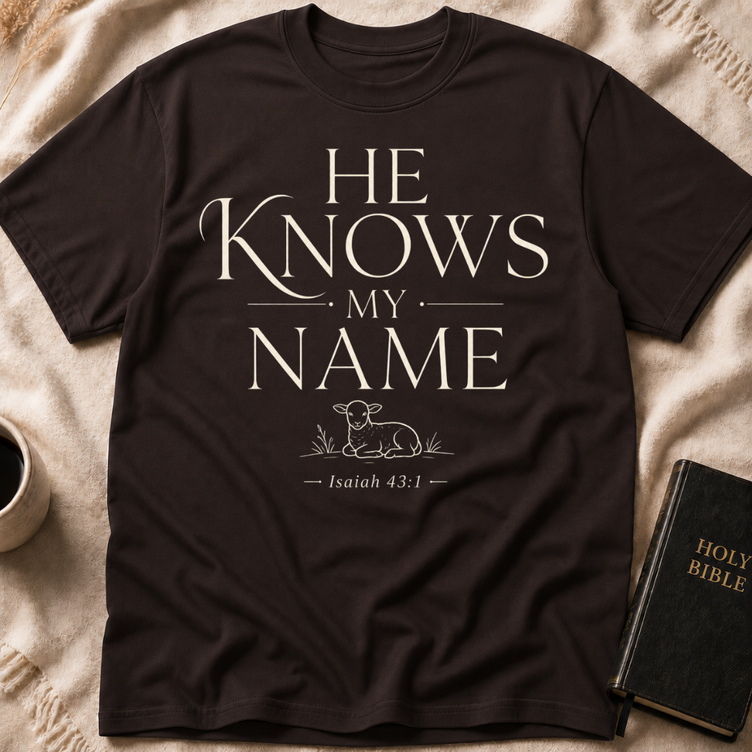 He Knows My Name T-Shirt