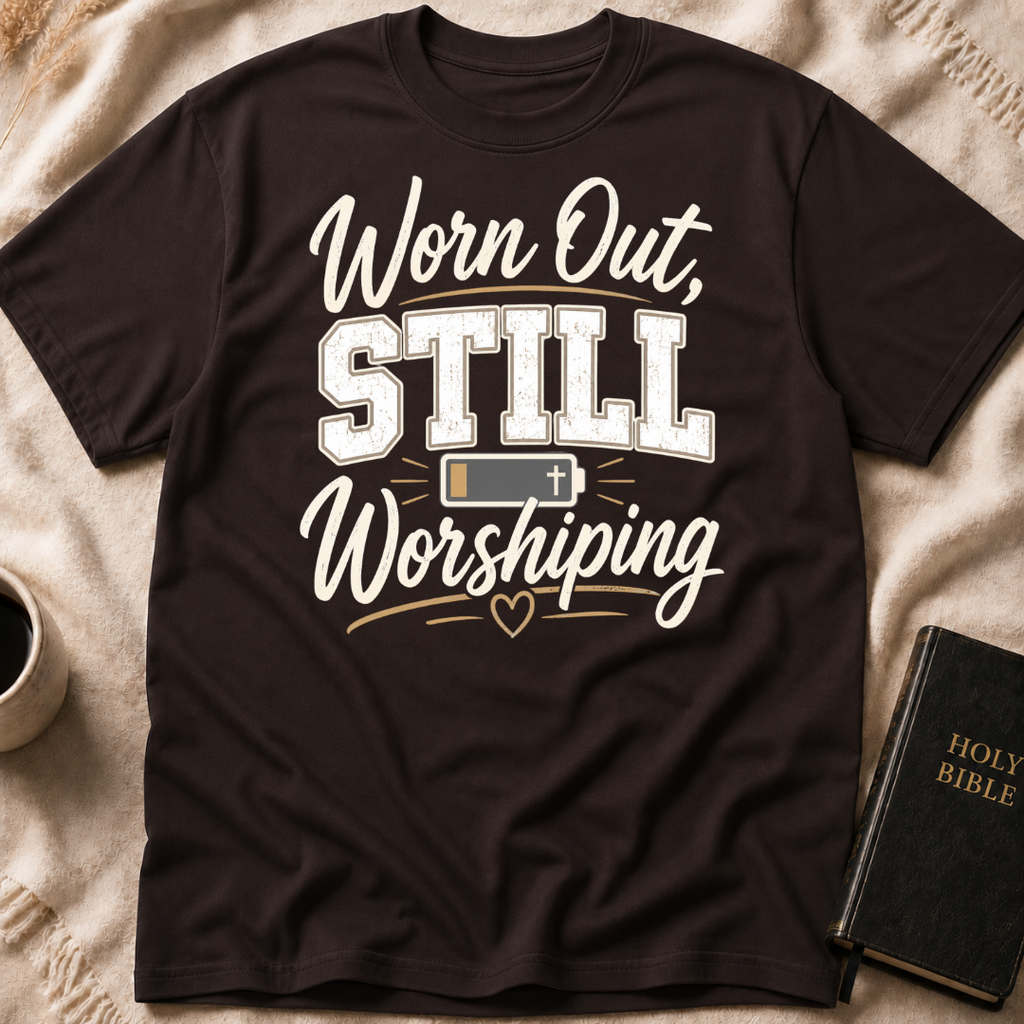 Worn Out, Still Worshiping T-Shirt