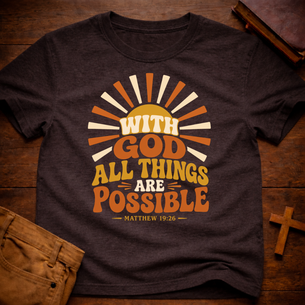 With God All Things Are Possible T-Shirt