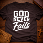 God Never Fails T-Shirt