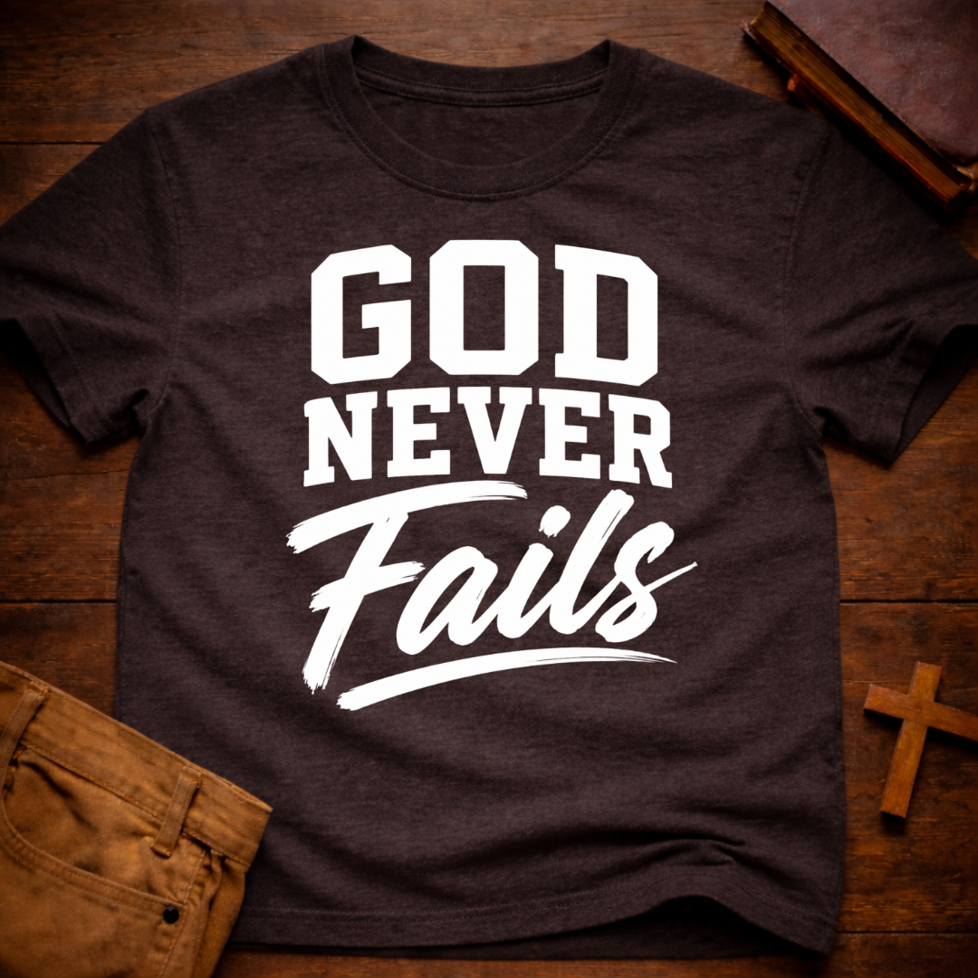 God Never Fails T-Shirt