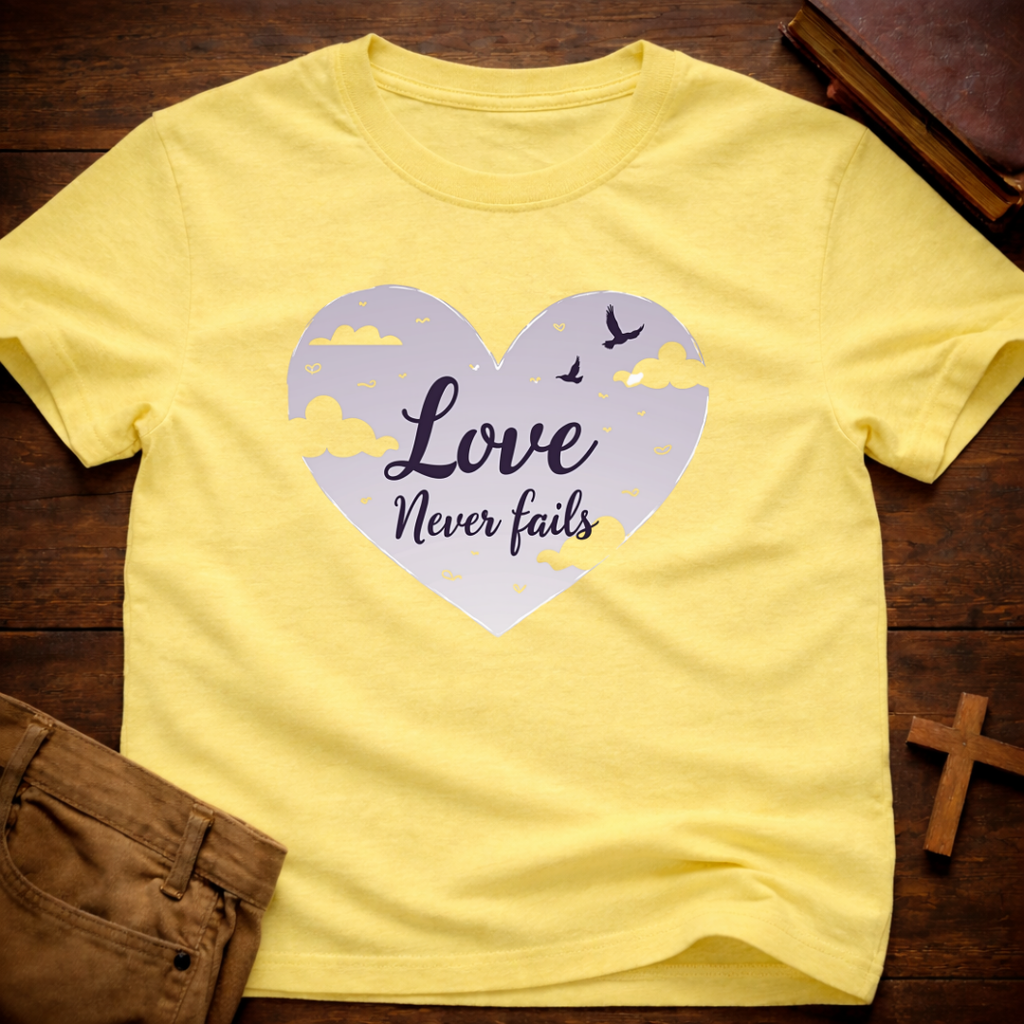 Love Never Fails T-Shirt