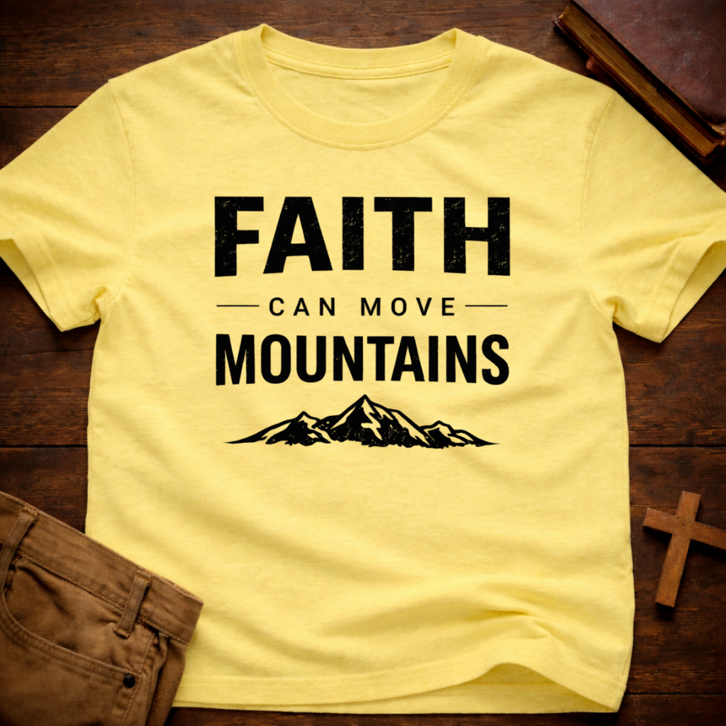 Faith Can Move Mountains T-Shirt